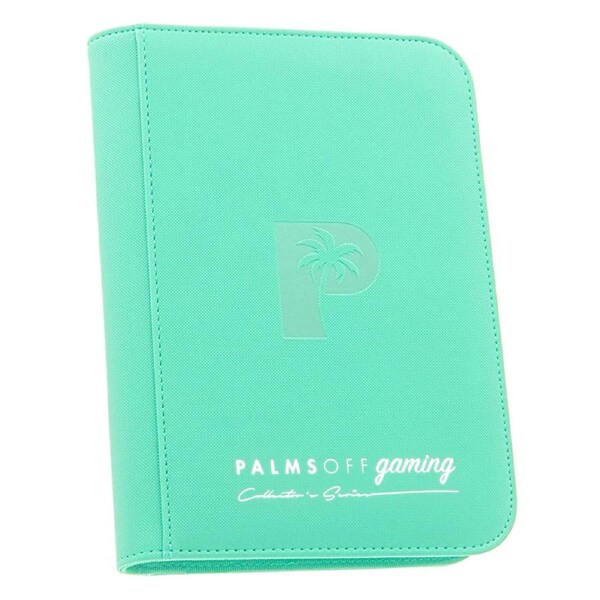 Collector's Series 4 Pocket Zip Trading Card Binder - TURQUOISE