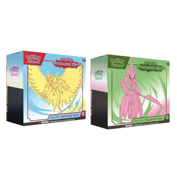 Scarlet & Violet Paradox Rift Elite Trainer Boxes (Pair) POKEMON TCG