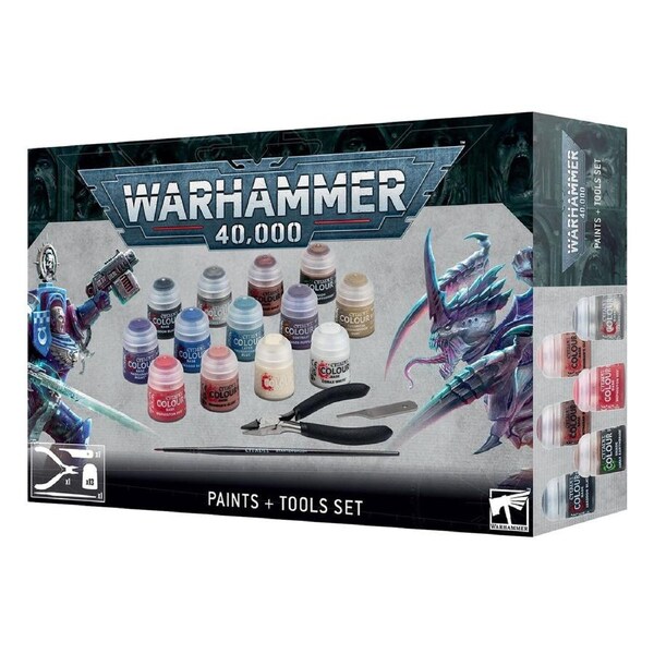Warhammer 40K Paints + Tools