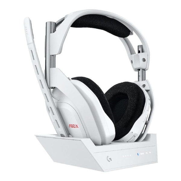 Logitech G Astro A50 X LIGHTSPEED Wireless Gaming Headset + Base Station (White)