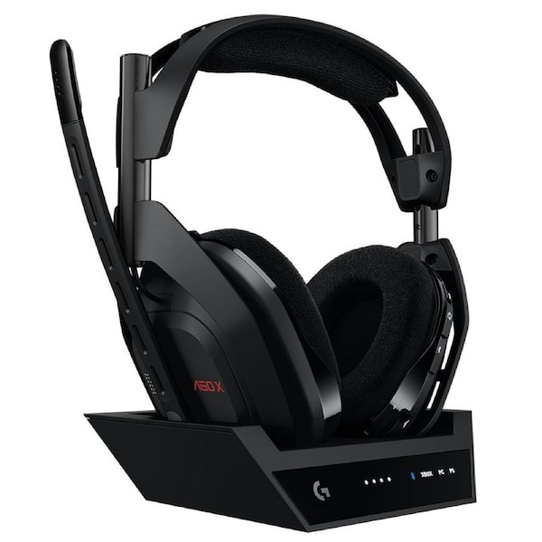 Logitech G Astro A50 X LIGHTSPEED Wireless Gaming Headset + Base Station (Black)