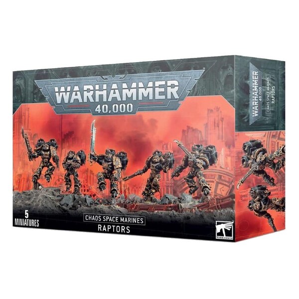 Warhammer 40K Chaos Space Marines Raptors