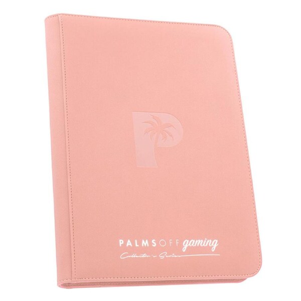Collector's Series 9 Pocket Zip Trading Card Binder - PINK