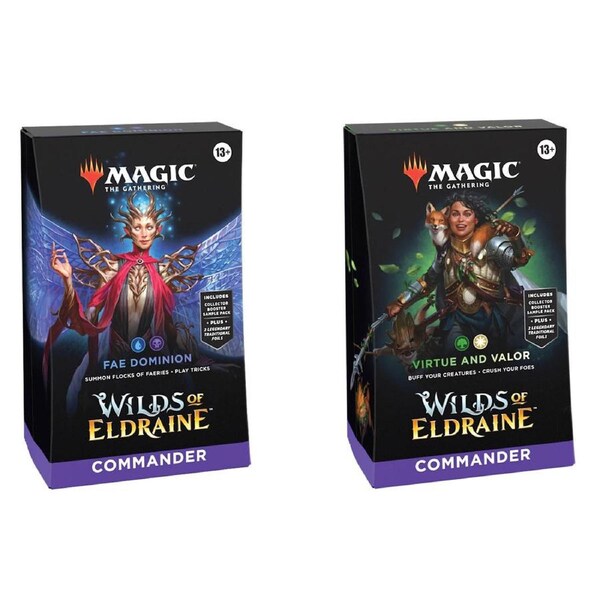 Magic Wilds of Eldraine Commander Decks (Pair)