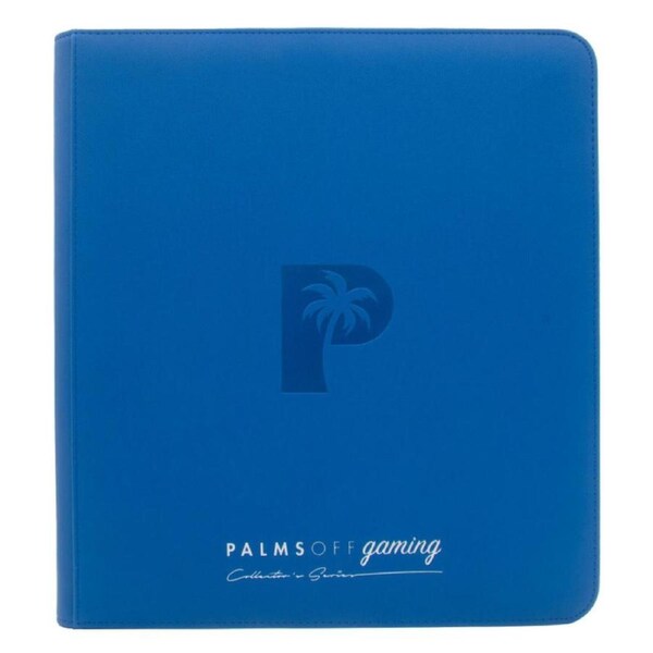 Collector's Series 12 Pocket Zip Trading Card Binder - BLUE
