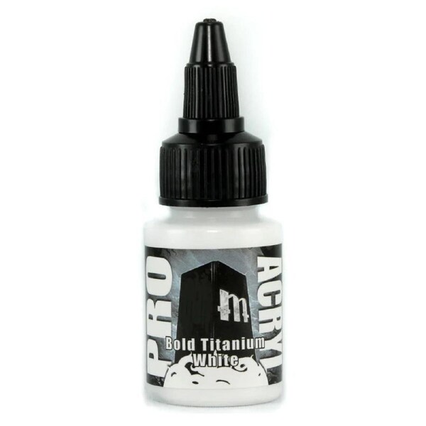 Monument Pro Acryl - Bold Titanium White 22ml