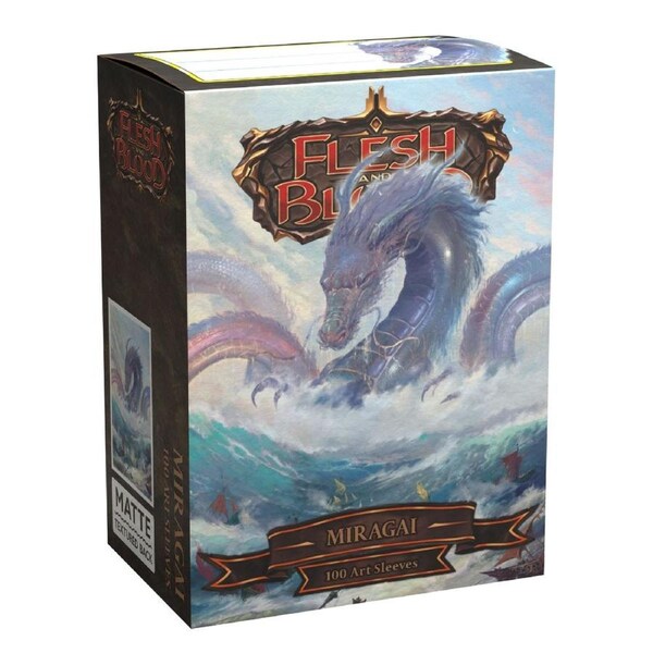 Dragon Shield Standard 100ct Matte Art Flesh and Blood Miragai Sleeves