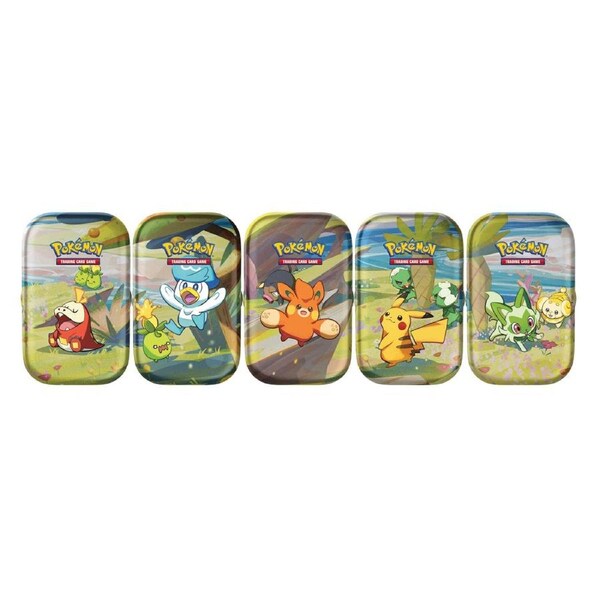 Paldea Friends Mini Tins (Set of 5) POKEMON TCG