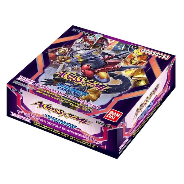 Digimon Card Game Across Time BT12 Booster Box