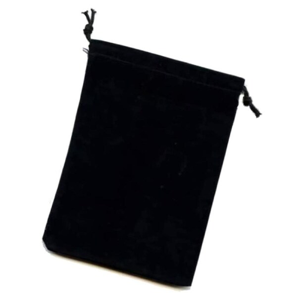 Chessex Dice Bag Suedecloth Large Black
