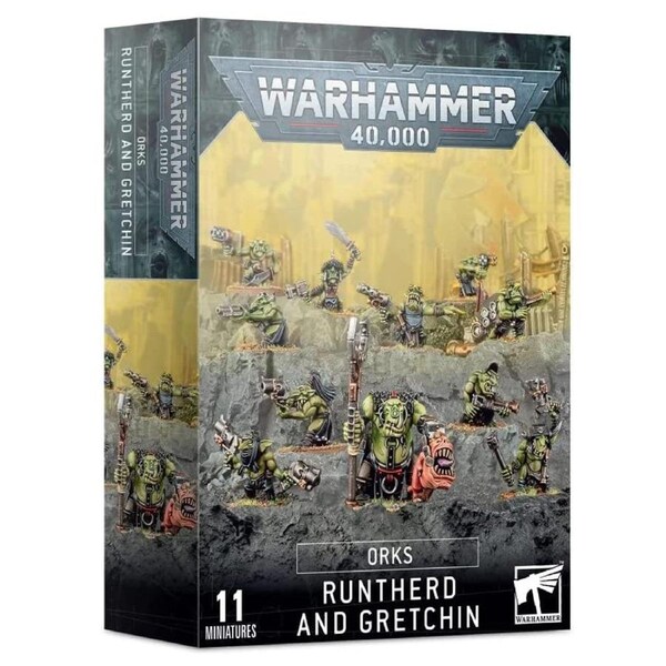 Warhammer 40K Orks Runtherd And Gretchin