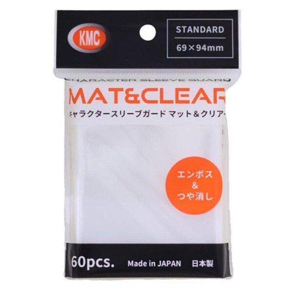 KMC Character Sleeve Guard MAT & Clear