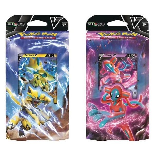 Deoxys V & Zeraora V Battle Decks (Pair) POKEMON TCG
