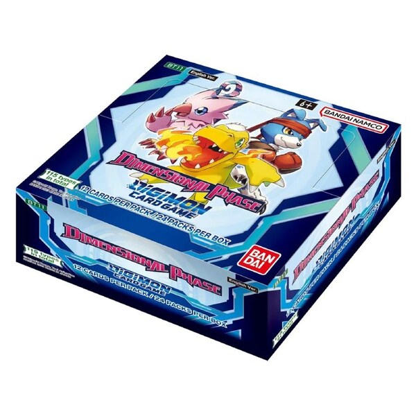 Digimon Card Game Dimensional Phase BT11 Booster Box