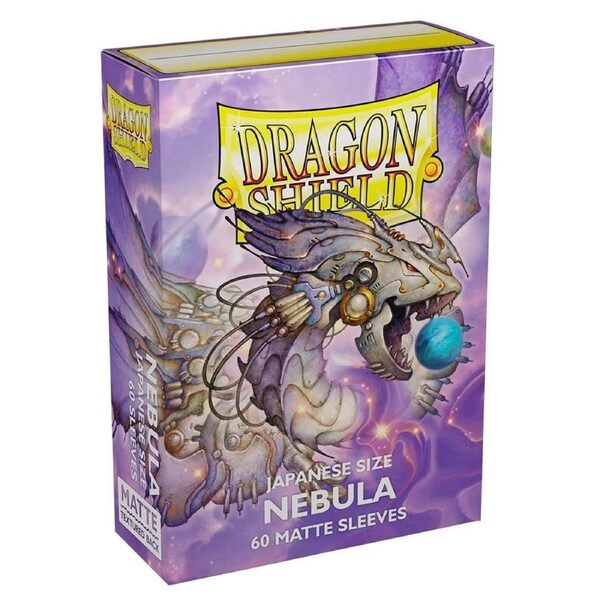 Dragon Shield Japanese 60ct Matte Nebula Purple Sleeves 59x86mm