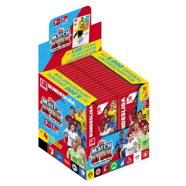 MATCH ATTAX Bundesliga 2021/2022 Trading Card Display