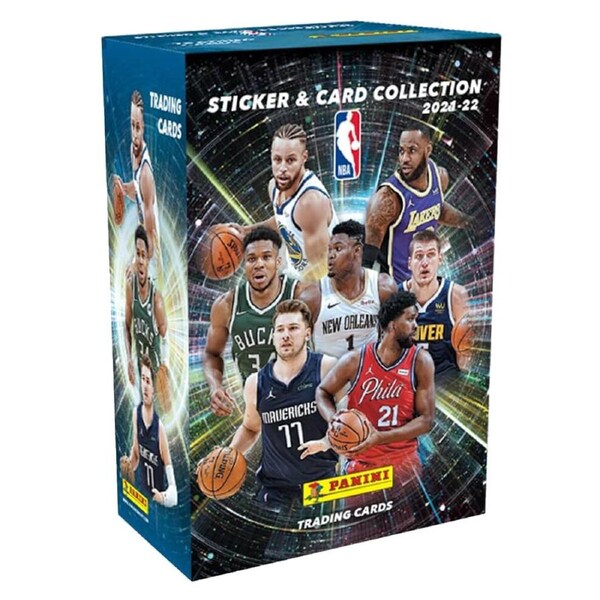 PANINI NBA 2021/2022 – Stickers and Card Collection Box W/ 50 Packs