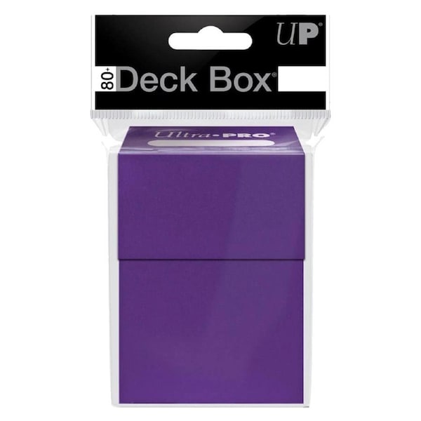 ULTRA PRO Deck Box - Solid Purple