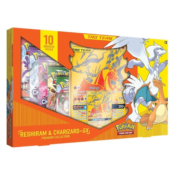 POKEMON Reshiram & Charizard GX Premium Collection