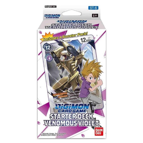 Series 04 Starter Deck 06 Venomous Violet Digimon Card Game