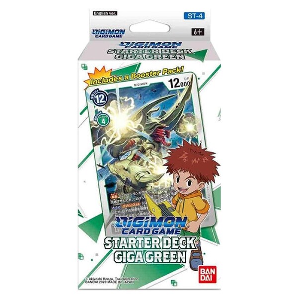 Series 04 Starter Deck 04 Giga Green Digimon Card Game