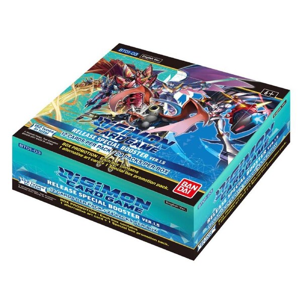Series 01 Special Booster Box Version 1.5 Digimon Card Game