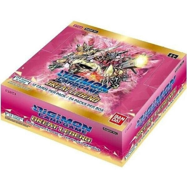 Series 04 Great Legend BT04 Booster Box Digimon Card Game