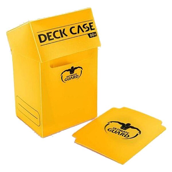 Ultimate Guard Deck Case 80+ Standard Size Yellow Deck Box