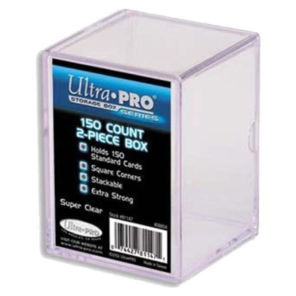 ULTRA PRO Card Storage Box 2 Piece 150ct