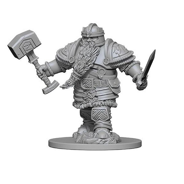 D&D Nolzurs Marvelous Unpainted Miniatures Dwarf Male Fighter