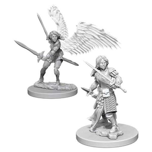 D&D Nolzurs Marvelous Unpainted Miniatures Aasimar Female Paladin