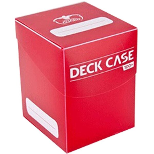 Deck Box Ultimate Guard Deck Case 100+ Standard Size Red