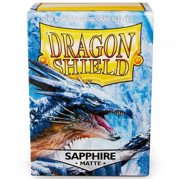 Dragon Shield Standard 100ct Matte Sapphire Sleeves 63x88mm