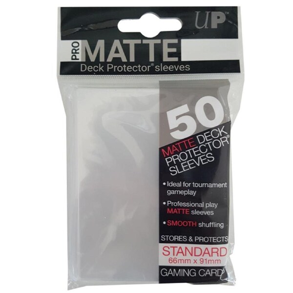 ULTRA PRO Deck Protector Sleeves Pro Matte Clear Standard
