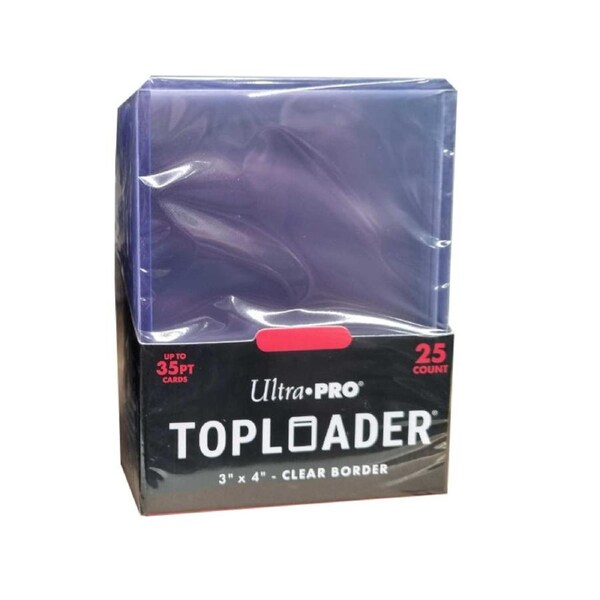 ULTRA PRO Top Loader - 3" x 4" Regular Clear