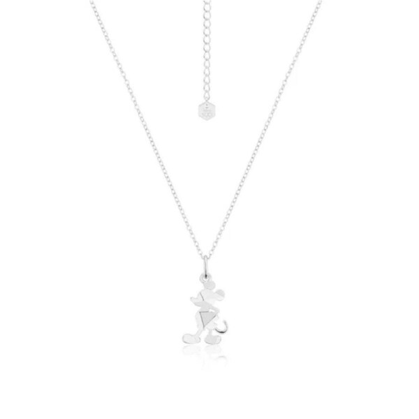 Couture Kingdom - Disney D100 - Mickey Mouse Facet Necklace Silver