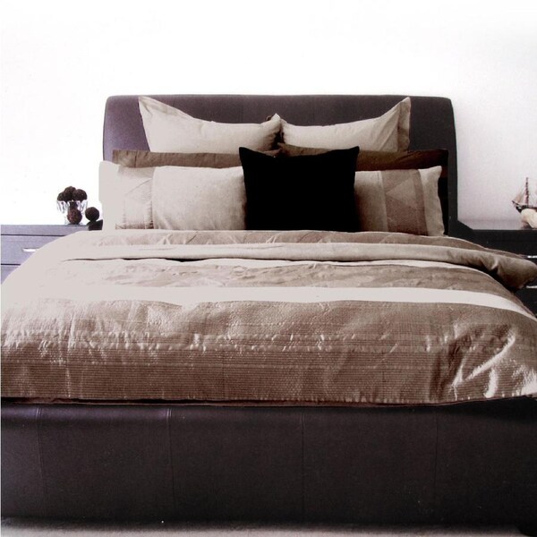 Manhattan Barclay Brown Quilt Cover Set King
