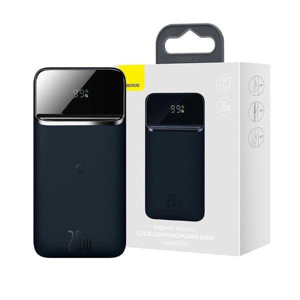 Baseus Magnetic Wireless Quick Charging Power Bank 10000mAh 20W-Blue