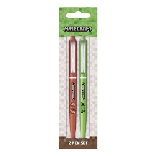 Minecraft Creeper 2 Pen Set