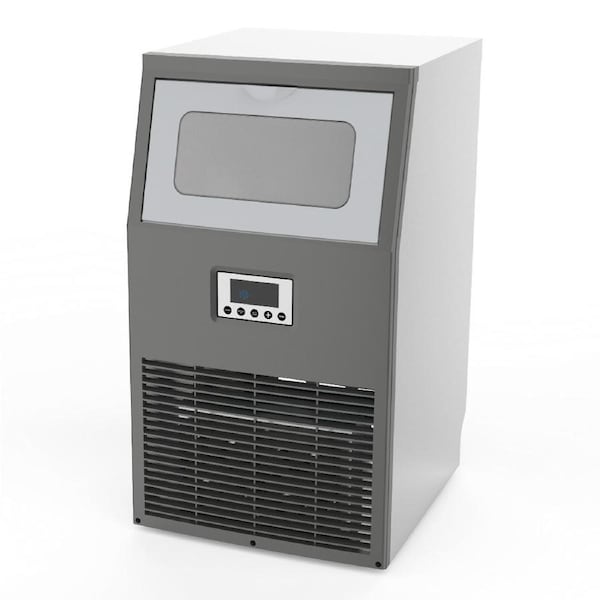 Airflo 30kgs Making Capacity Full Size Ice Cube Maker Machine Countertop Silver