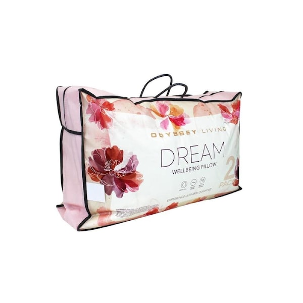 Odyysey Living 2 PACK Dream Pillow - 900gms