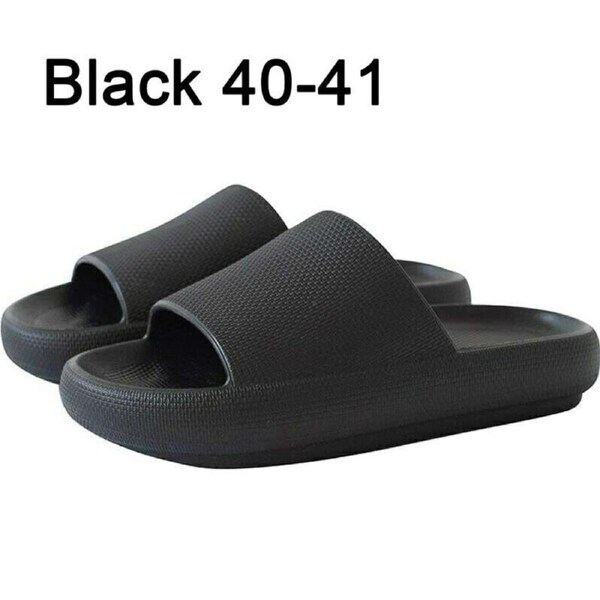 OZNALA Pillow Slides Anti-Slip Sandals Ultra Soft Slippers Cloud Shower Home Hole Shoes