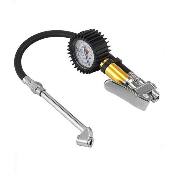 OZNALA Tyre Inflator Truck Car Motorcycle Air Tire Pressure Gauge With Hose Pump 220PSI