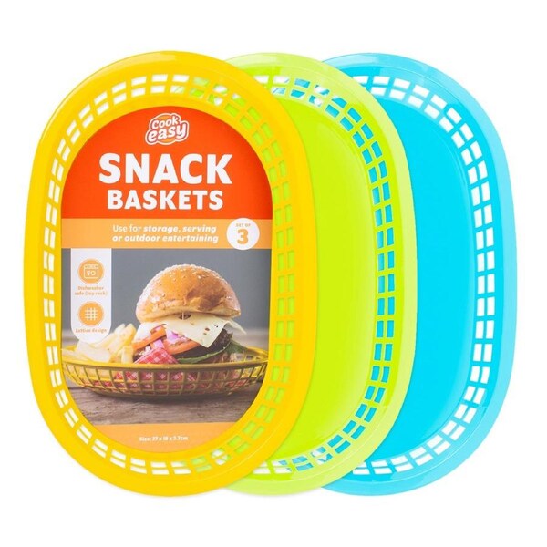Dessert Plate Snack Dishes Fries Storage Tray Food Serving Basket Party Supplies