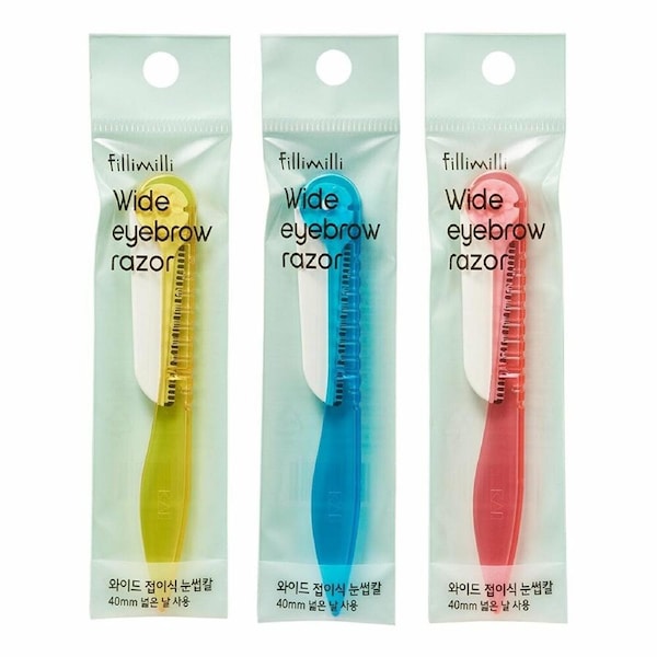 Foldable Wide Eyebrow Razor