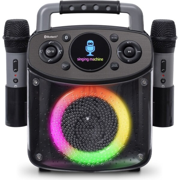 Singing Machine Mini Sparkle Bluetooth Karaoke Speaker