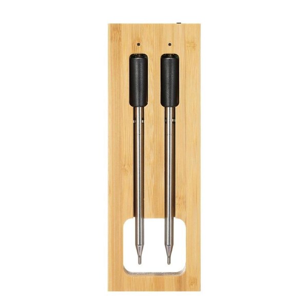 BBQ Meat Thermometer Food Cooking 91m Wireless Bluetooth Temp Probe Beef Grill Oven Smoker Instant Read Waterproof Outdoor Kitchen Digital