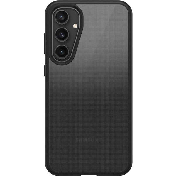 OtterBox React Samsung Galaxy S23 FE Case Black Crystal (Clear/Black) [77-94251]