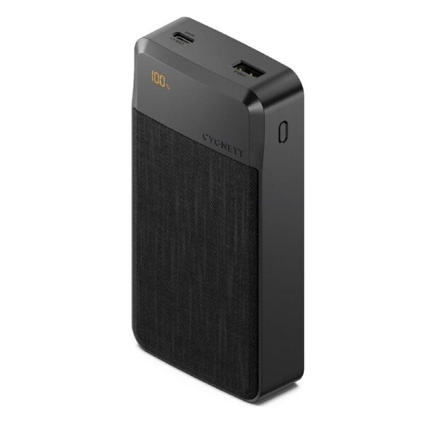 Cygnett ChargeUp Reserve 20000mAh Power Bank -Black,Triple PortDual USB-C [CY4766PBCHE]