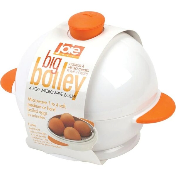 Joie Eggy Big Boiler Egg Microwave Boiler 4 Piece - 17.8 x 13.4 x 12.7cm
